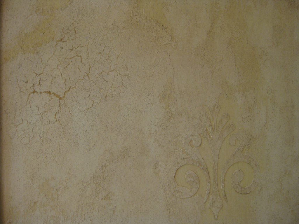 Textured wall finish