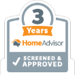 HomeAdvisor - 3 Years Screened & Approved